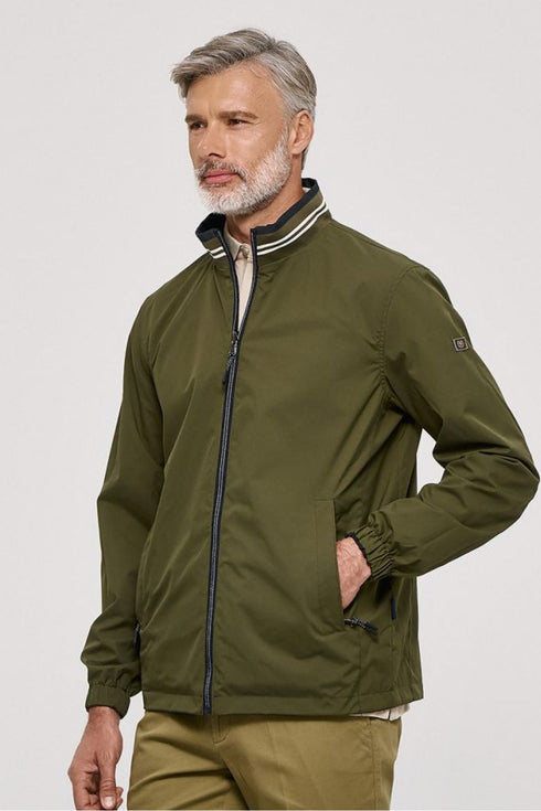 Ανδρικό Μπουφάν Διπλής Όψεως Μπλε-Χακί Sogo