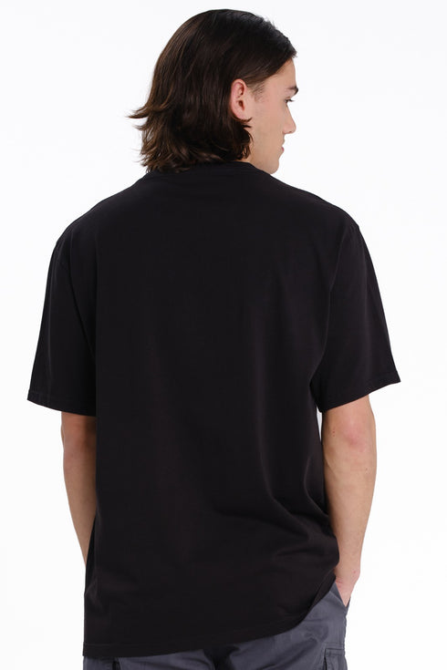 Emerson Logo Ανδρικό Κοντομάνικο T-Shirt Μαύρο