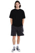 Emerson Ανδρικό Μονόχρωμο Κοντομάνικο T-Shirt Μαύρο
