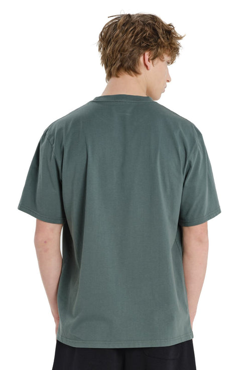 Emerson Ανδρικό Κοντομάνικο T-Shirt Μονόχρωμο Πράσινο