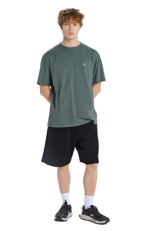 Emerson Ανδρικό Κοντομάνικο T-Shirt Μονόχρωμο Πράσινο