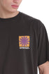 Emerson Κοντομάνικο T-Shirt Ανθρακί Με Τύπωμα Στην Πλάτη