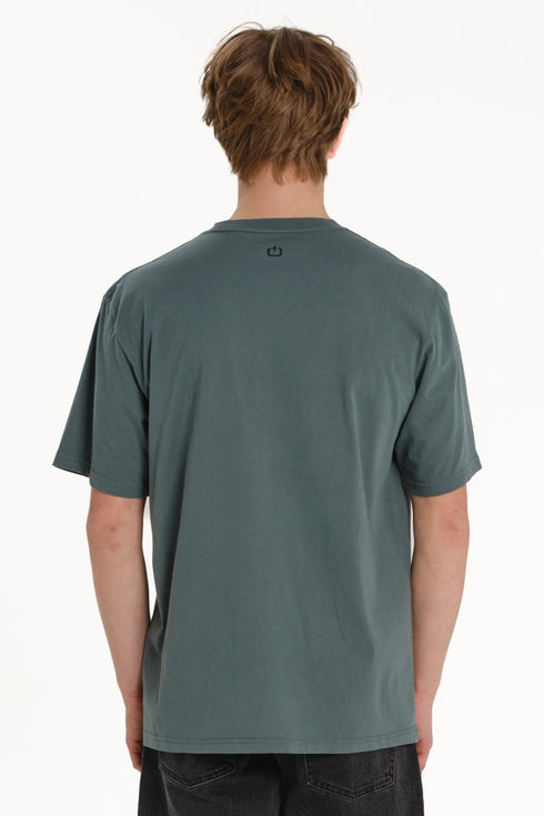 Emerson Logo Ανδρικό Κοντομάνικο T-shirt Πράσινο