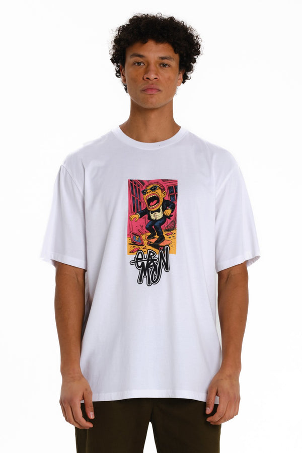 Emerson Ανδρικό Κοντομάνικο T-Shirt Λευκό