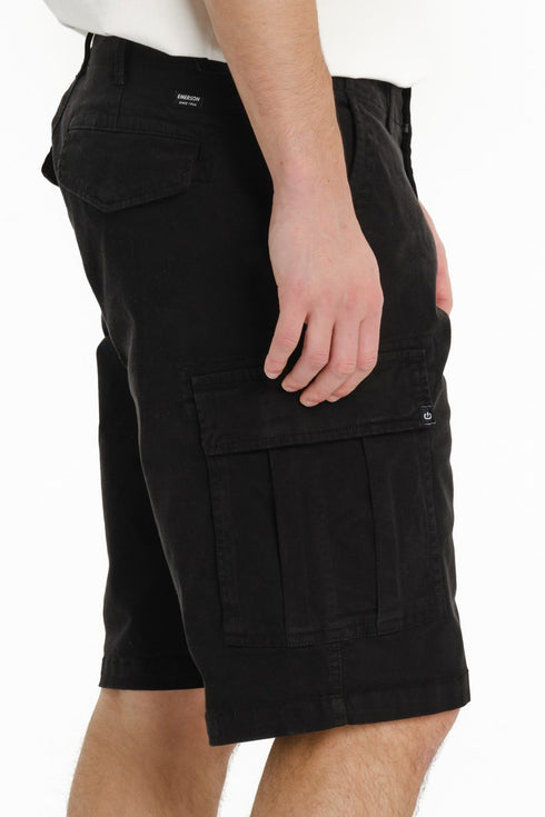 Emerson Ανδρική Cargo Βερμούδα Μαύρη