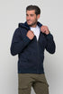Ανδρική Ζακέτα Φούτερ Χρώμα Μπλε Everbest