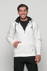 Ανδρική Ζακέτα Φούτερ Χρώμα Λευκό Everbest