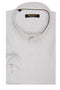 Ανδρικό Πουκάμισο Στενή Γραμμή με Μάο Γιακά Λευκό Brand's
