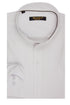 Ανδρικό Πουκάμισο Στενή Γραμμή με Μάο Γιακά Λευκό Brand's