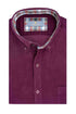 Ανδρικό Πουκάμισο Κοτλέ Μπορντό Lexton