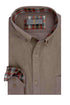 Ανδρικό Πουκάμισο Κοτλέ Μπεζ Lexton