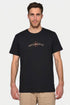 Ανδρικό T-Shirt Φλάμα Άνετη Γραμμή Μαύρο Everbest