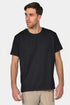 Ανδρικό T-Shirt με Ανάγλυφη Υφή Μαύρο Everbest