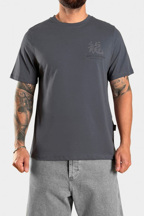 3Guys Ανδρικό T-Shirt Γκρι Glory