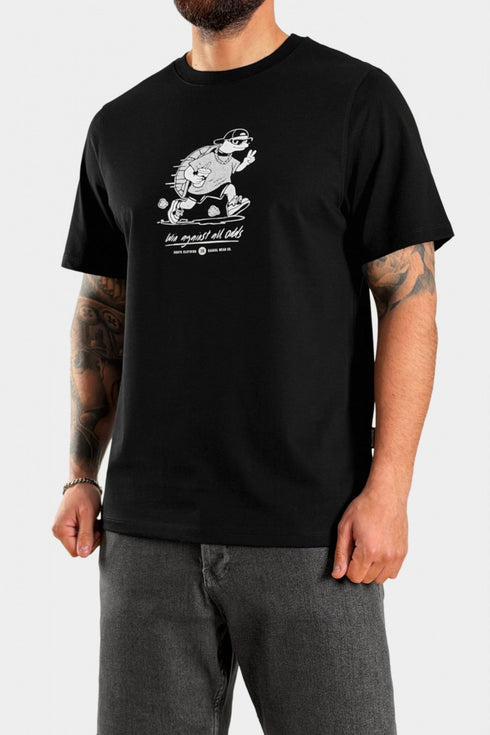 3Guys Ανδρικό T-Shirt Μαύρο All Odds