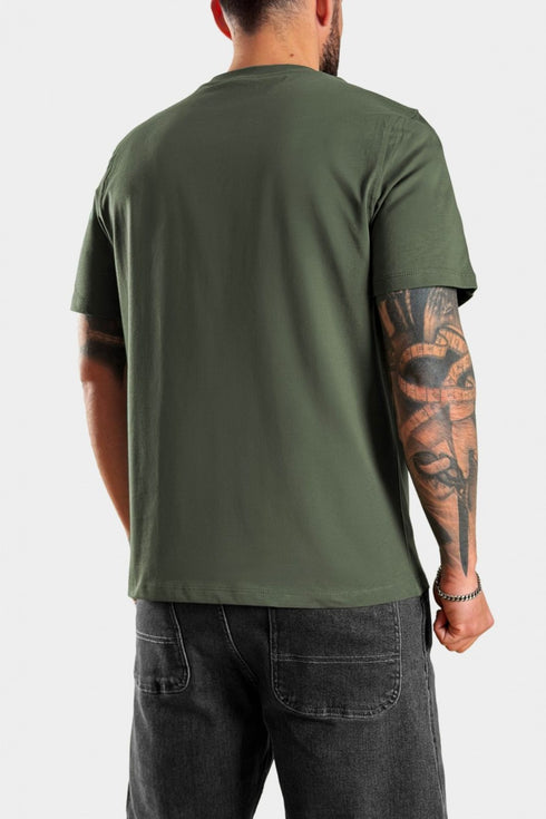 3Guys Ανδρικό T-Shirt Χακί All Odds
