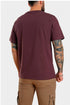 3Guys Ανδρικό T-Shirt Μπορντό Magnus