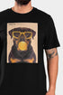 3Guys Ανδρικό T-Shirt Μαύρο Rottweiler