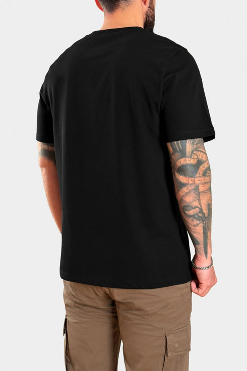3Guys Ανδρικό T-Shirt Μαύρο Rottweiler