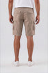 Ανδρική Βερμούδα Cargo Μπεζ Cotton Green