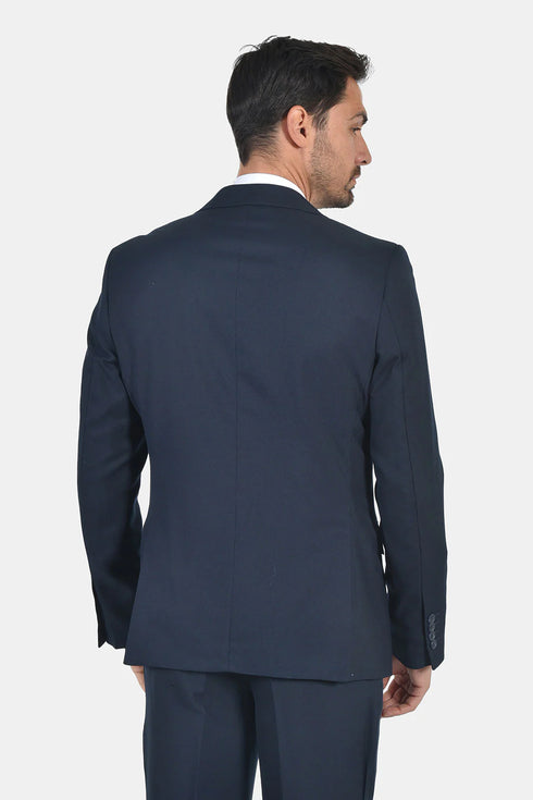 Ανδρικό Κοστούμι σε Κανονική Γραμμή Μπλε John Smith
