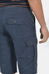 Ανδρική Βερμούδα Cargo Μπλε Cotton Green