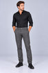 Ανδρικό Παντελόνι Smart Casual Γκρι Lexton