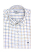 Ανδρικό Πουκάμισο Καρό Λευκό-Μπλε Bradley