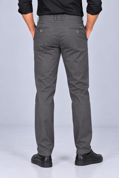 Ανδρικό Παντελόνι Smart Casual Γκρι Lexton