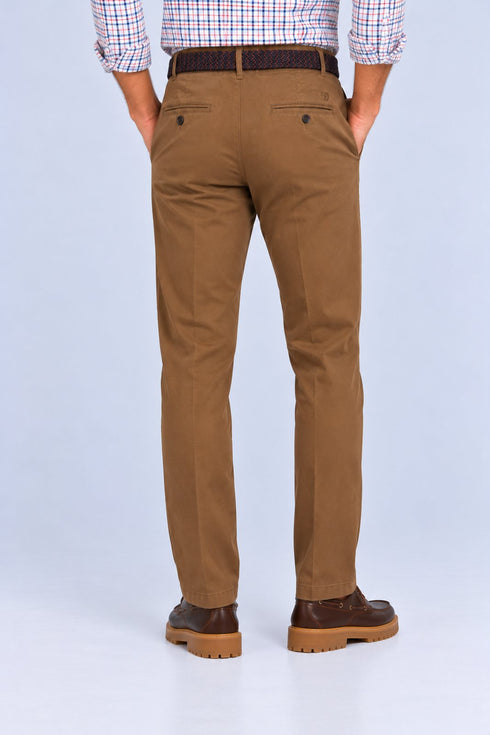 Sogo Ανδρικό Παντελόνι Chino Καφέ