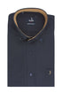 Ανδρικό Πουκάμισο Oxford Μπλε Σκούρο NCS