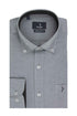 Ανδρικό Πουκάμισο Oxford Γκρι NCS