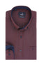 Ανδρικό Πουκάμισο Oxford Μπορντό NCS