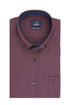Ανδρικό Πουκάμισο Oxford Μπορντό NCS