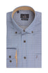 Ανδρικό Πουκάμισο Γαλάζιο Καρό NCS