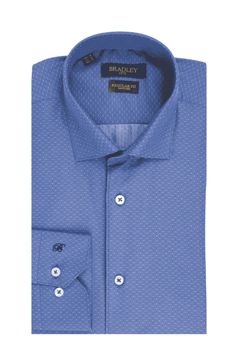 Ανδρικό Πουκάμισο Ραφ με Μικροσχέδιο Bradley