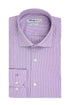 Bradley Ανδρικό Πουκάμισο Λιλά με Μικροσχέδιο