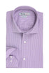 Bradley Ανδρικό Πουκάμισο Λιλά με Μικροσχέδιο