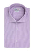 Bradley Ανδρικό Πουκάμισο Λιλά με Μικροσχέδιο