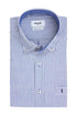 NCS Ανδρικό Πουκάμισο Ριγέ Μπλε-Λευκό