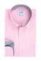 NCS Ανδρικό Πουκάμισο Ριγέ Ροζ-Λευκό