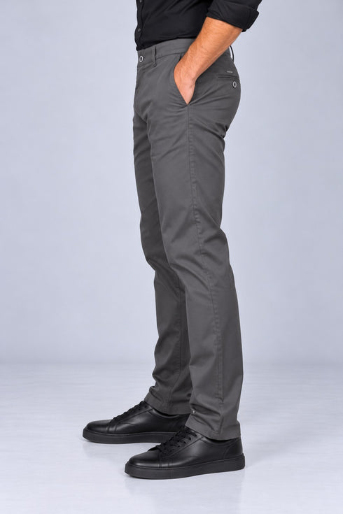 Ανδρικό Παντελόνι Smart Casual Γκρι Lexton