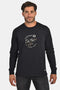 Ανδρική Μπλούζα Άνετη Γραμμή Μαύρη Everbest