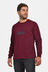Ανδρική Μπλούζα Άνετη Γραμμή Μπορντό Everbest
