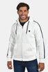Ανδρική Ζακέτα Φούτερ Χρώμα Λευκό Everbest