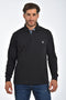 Ανδρική Λεπτή Μπλούζα Πόλο Πικέ Μαύρη Everbest