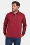 Ανδρική Μπλούζα με Γιακά Άνετη Γραμμή Κόκκινο Everbest