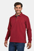 Ανδρική Μπλούζα με Γιακά Άνετη Γραμμή Κόκκινο Everbest
