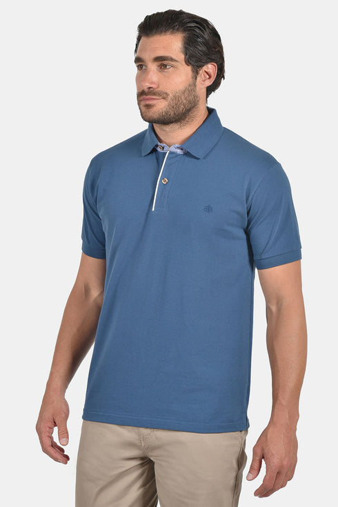 Ανδρικό Μπλουζάκι Πόλο Άνετη Γραμμή Ραφ Everbest