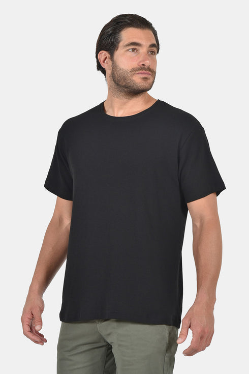 Ανδρική Μπλούζα Ριπ Χρώμα Μαύρο Everbest